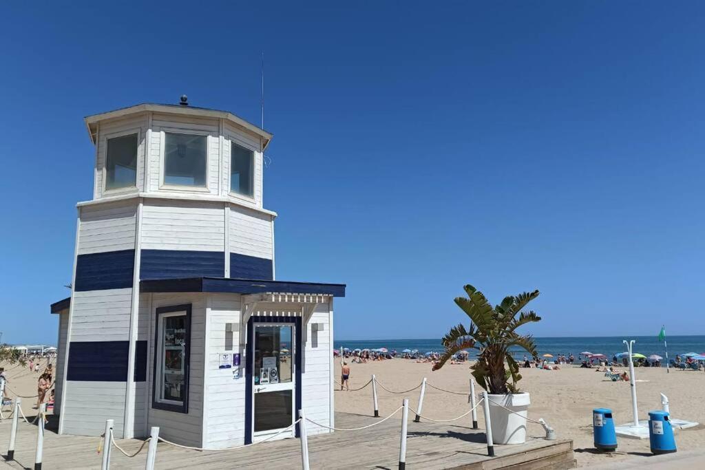 Apartamento, Estudio En La Playa Playa de Gandia ภายนอก รูปภาพ