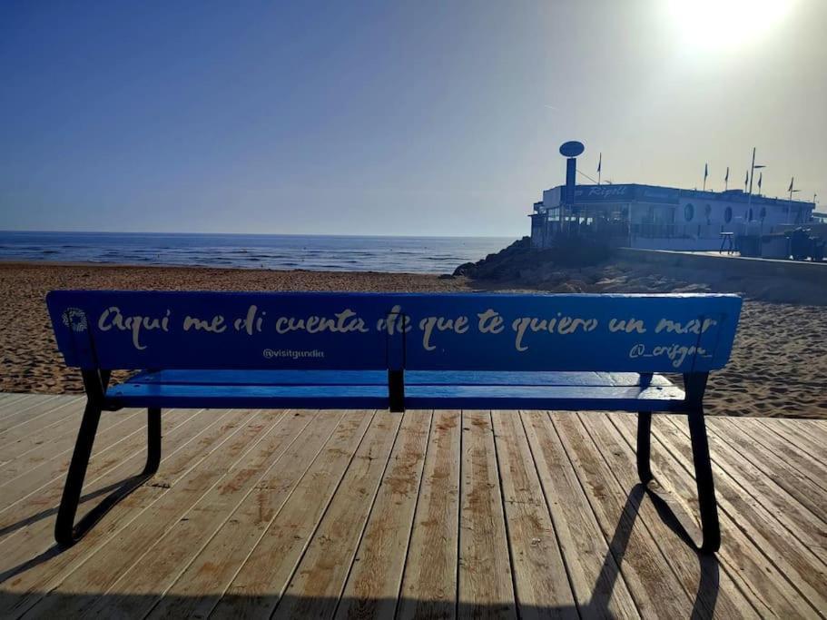 Apartamento, Estudio En La Playa Playa de Gandia ภายนอก รูปภาพ
